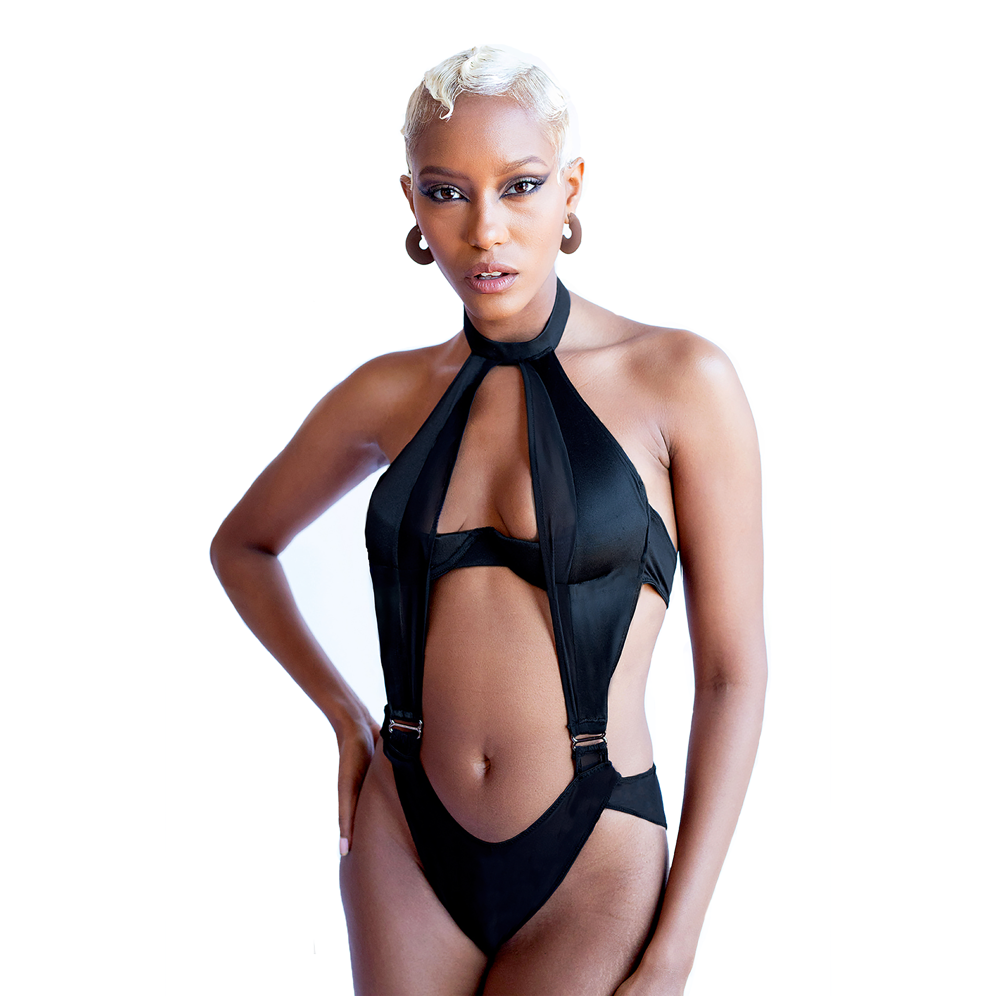 VIXEN SATIN BODYSUIT Amor y Dinero